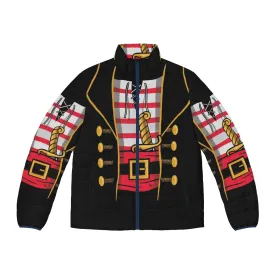 Ahoy, Matey! Halloween Pirate Costume Puffer Jacket