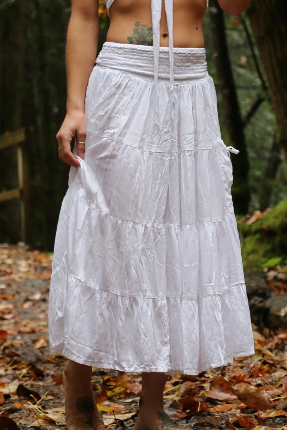 Aphrodite Skirt in Snow