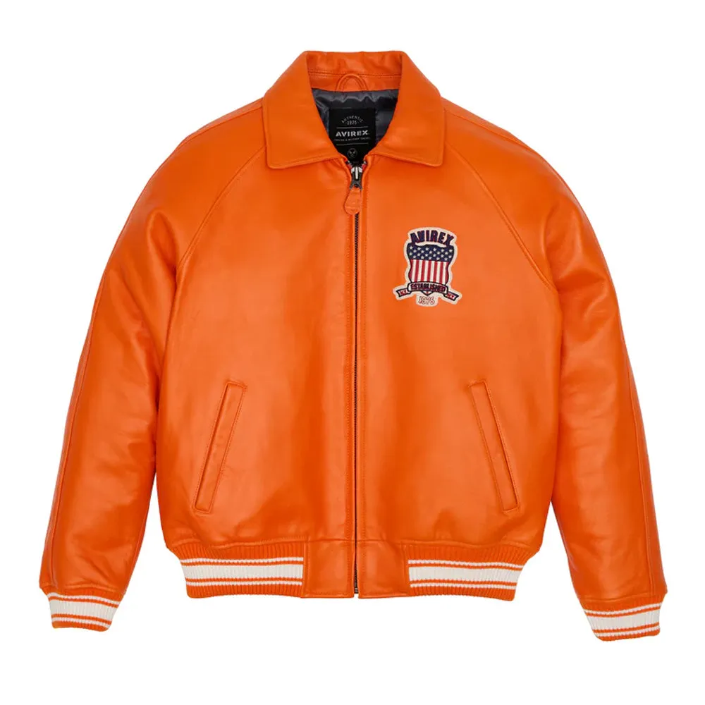 Avirex Icon Letterman Bomber Jacket