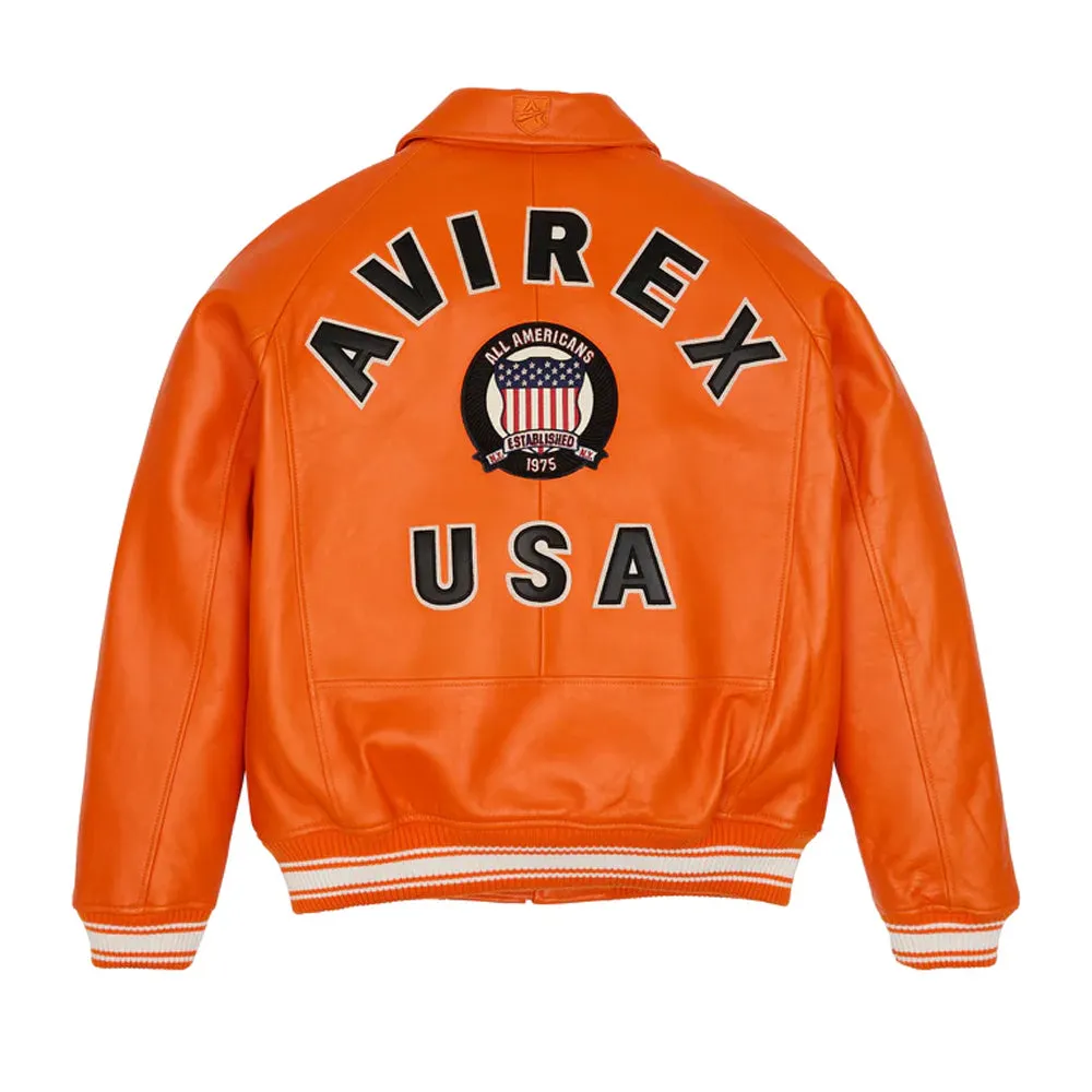 Avirex Icon Letterman Bomber Jacket