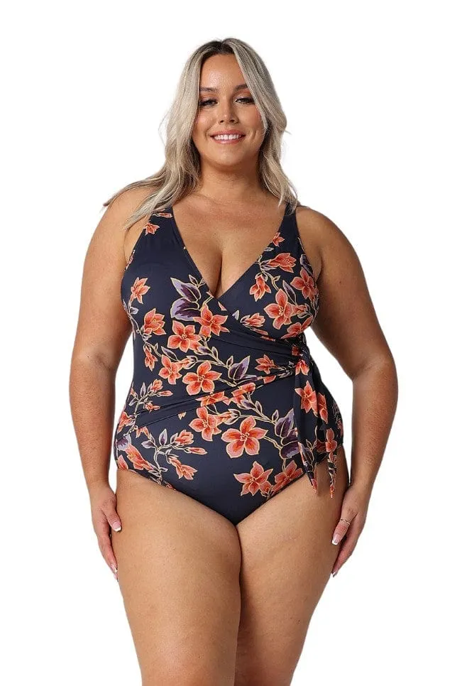 Bahamas Waist Tie One Piece