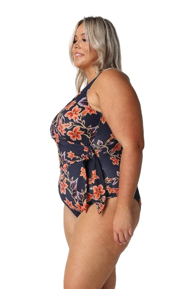 Bahamas Waist Tie One Piece