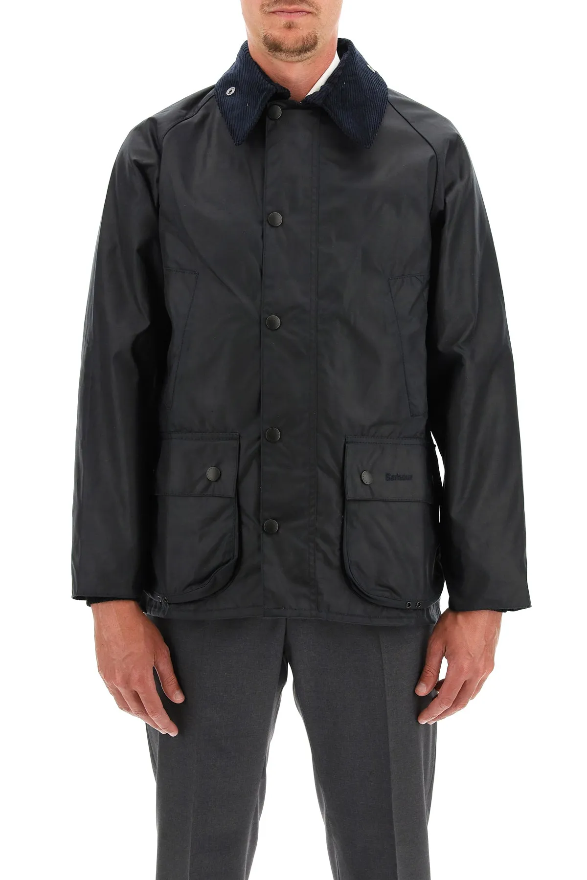 BARBOUR Giacca Classic Bedale In Cotone Cerato