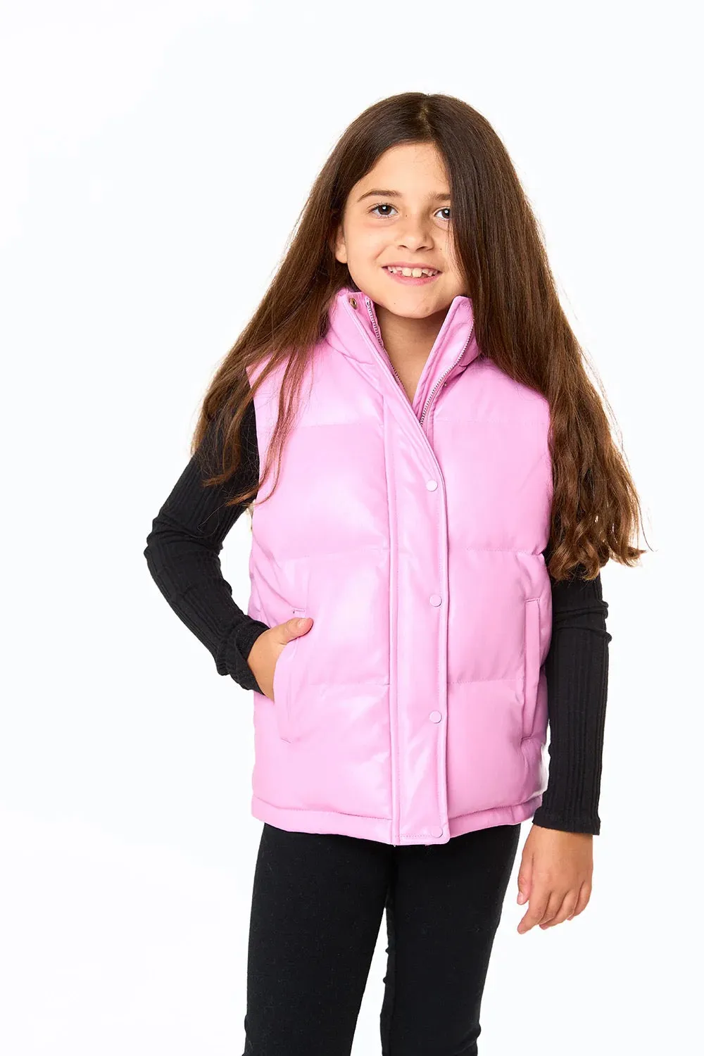 Buddy Love Kids Bubble Gum Helen Puffer Vest