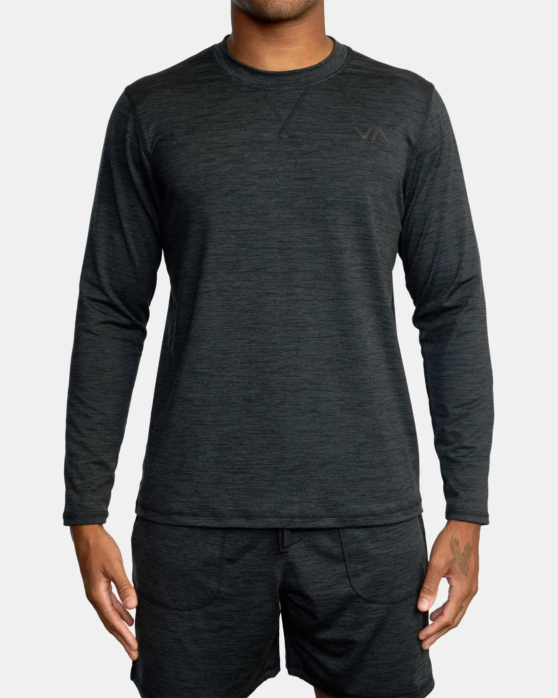 C-Able Crewneck Sweater - Black Heather