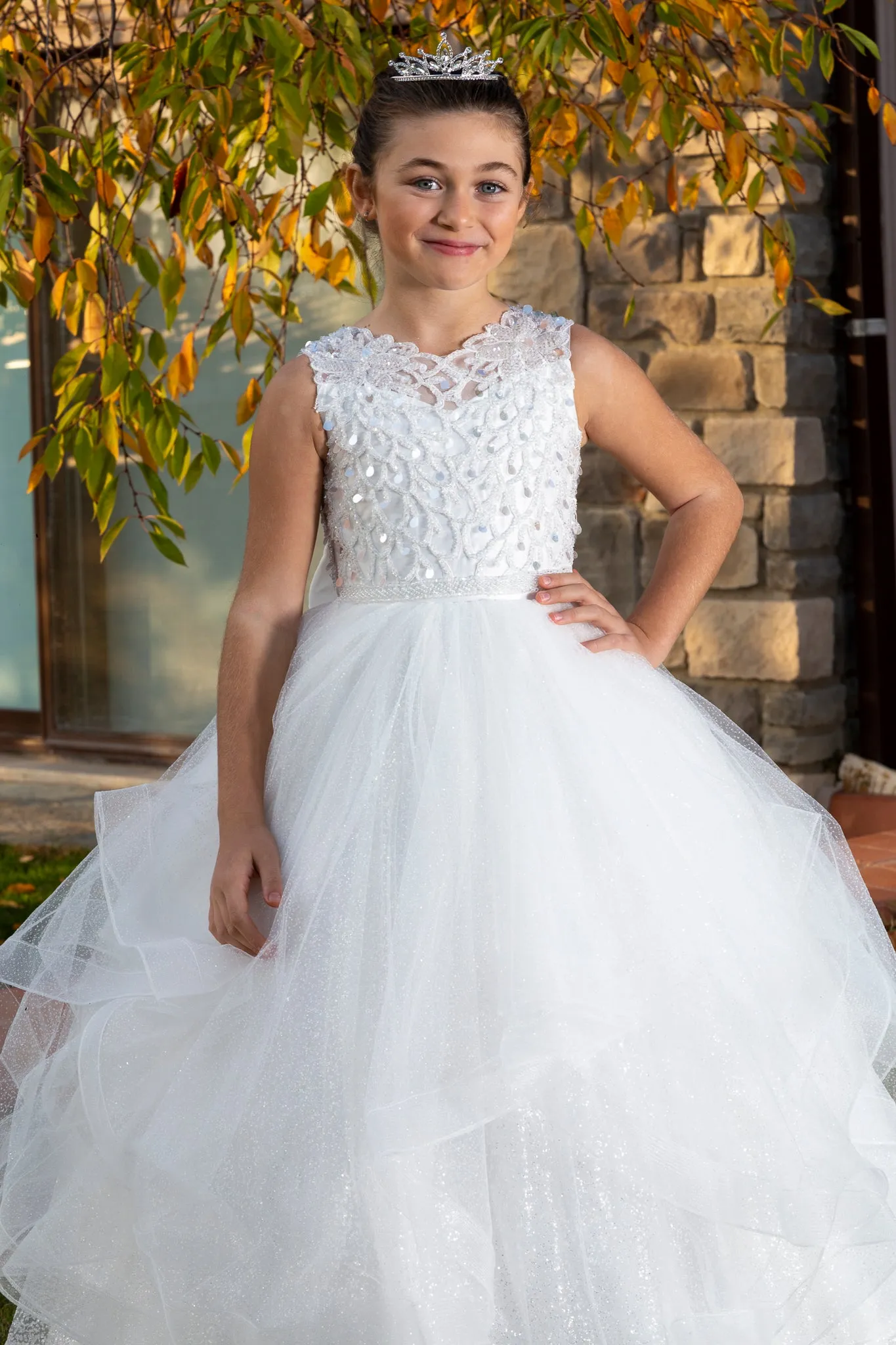 Charming Elegance Girls Formal Dress