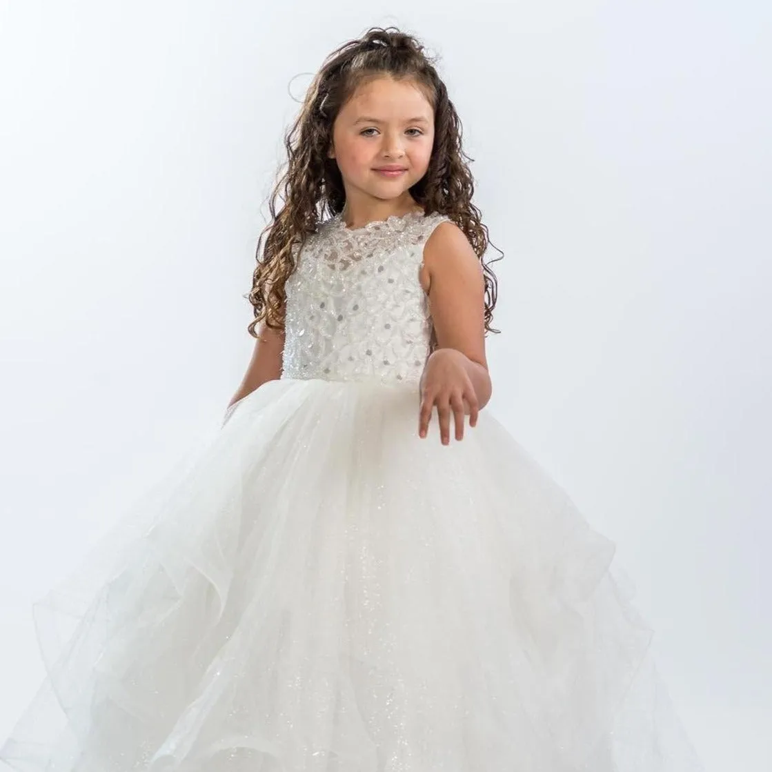 Charming Elegance Girls Formal Dress