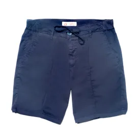 Chino Shorts w/ Drawstring Waist - Navy