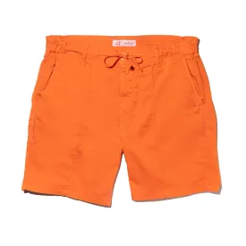 Chino Shorts w/ Drawstring Waist - Orange