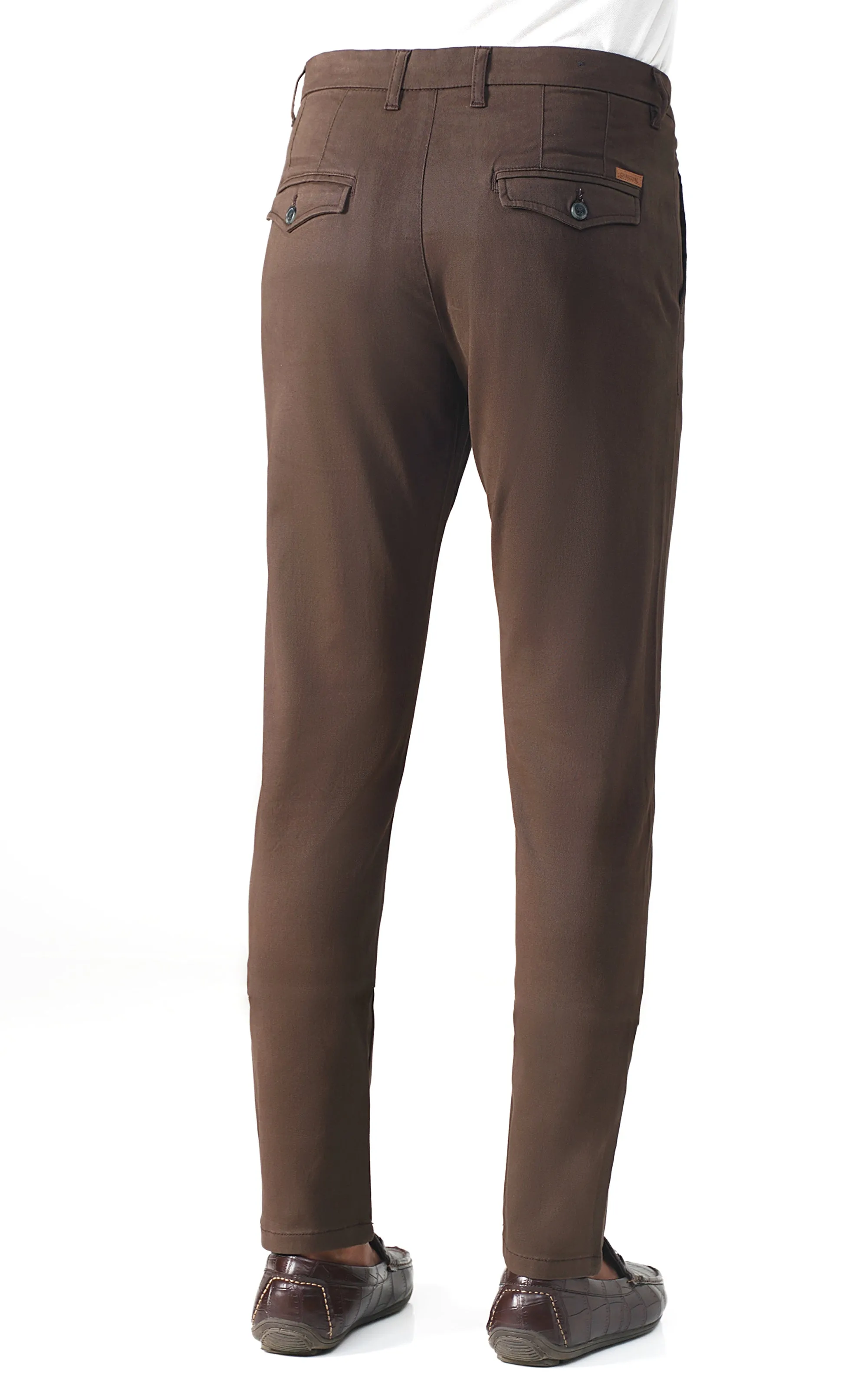 CROSS POCKET CASUAL PANT BROWN