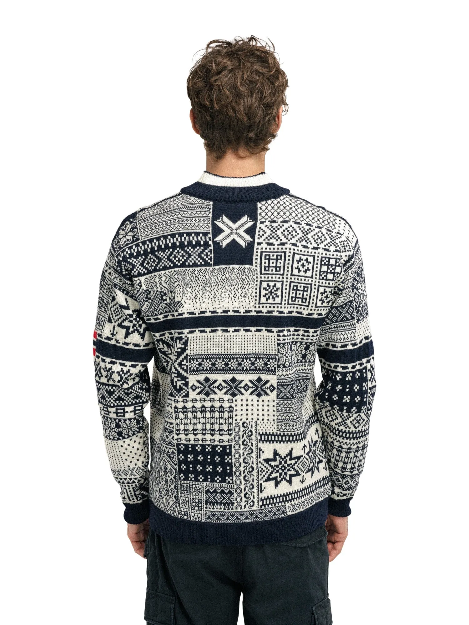 Dale of Norway | History Sweater | Men's | Navy/Off White