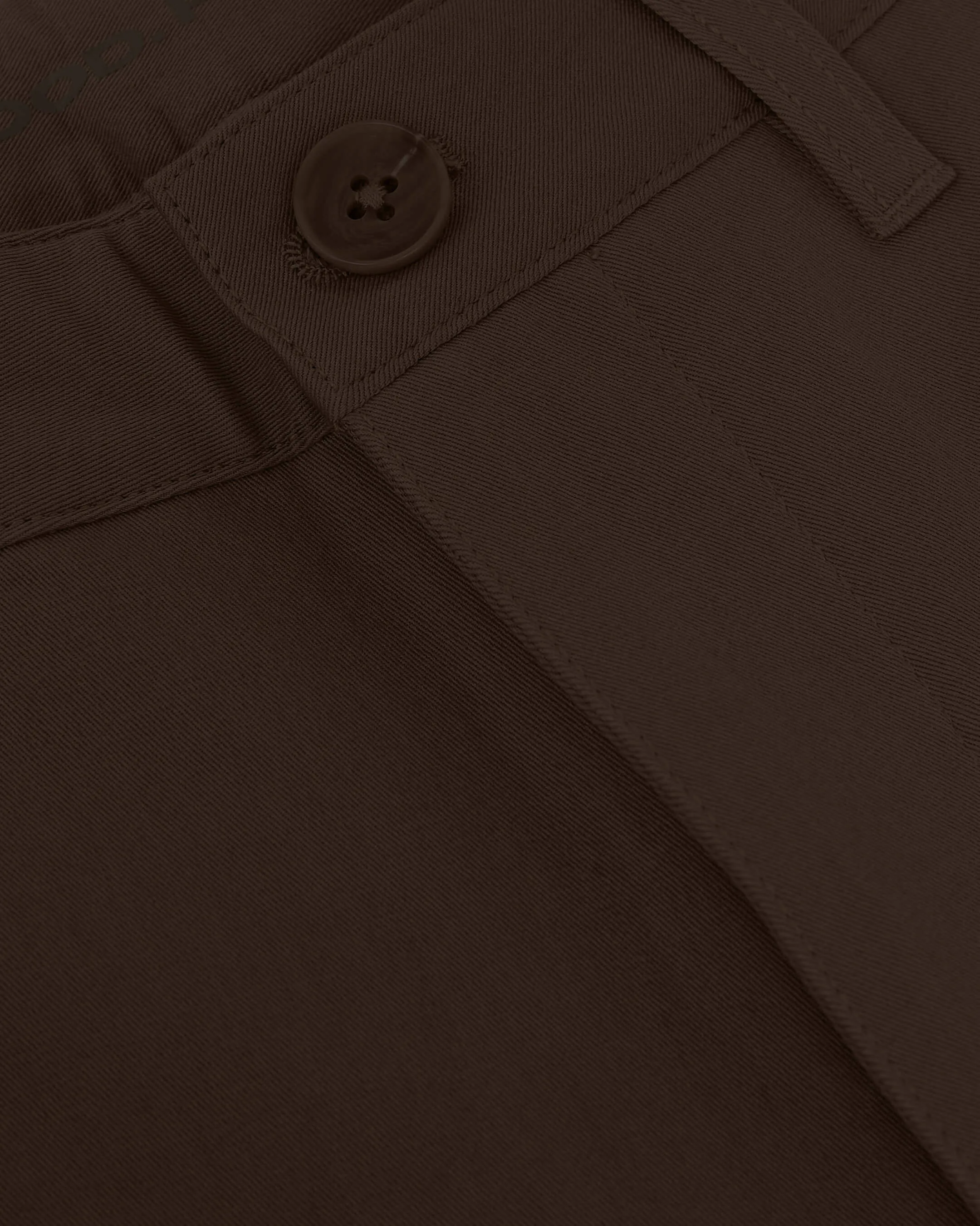 Dark Oak Slim Twill Chino Pant