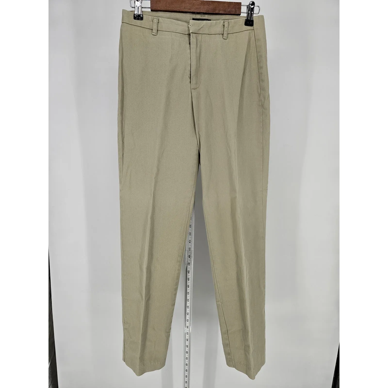 Dockers Recode Womens Sz 6 Straight Leg Khaki Dress Pants Light Beige