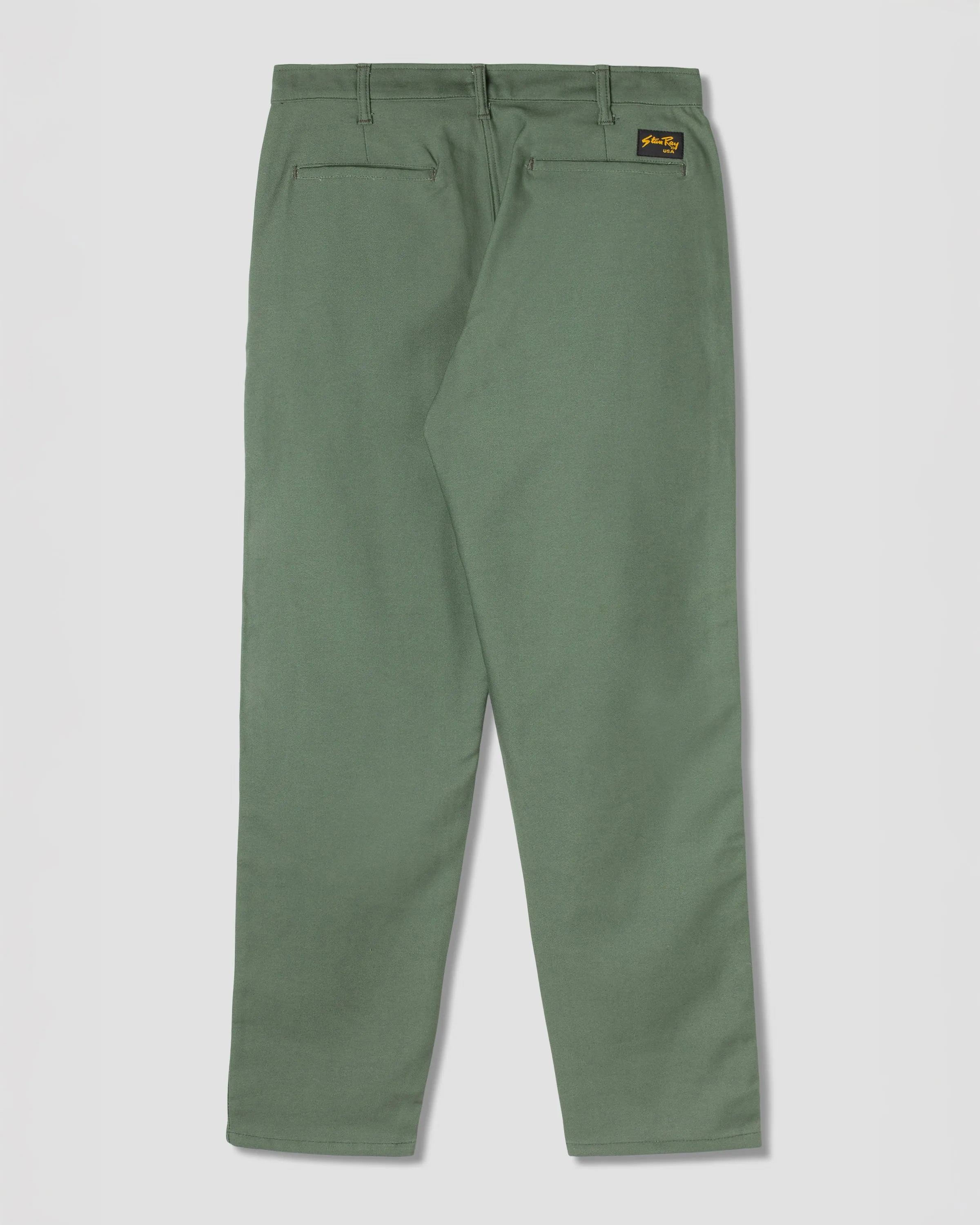 Easy Chino (Olive Sateen 8.5oz)