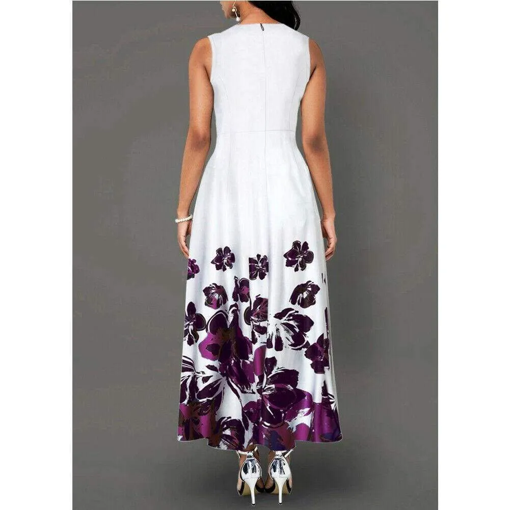 FashionSierra - Summer Women's Floral Print Long Maxi Dress