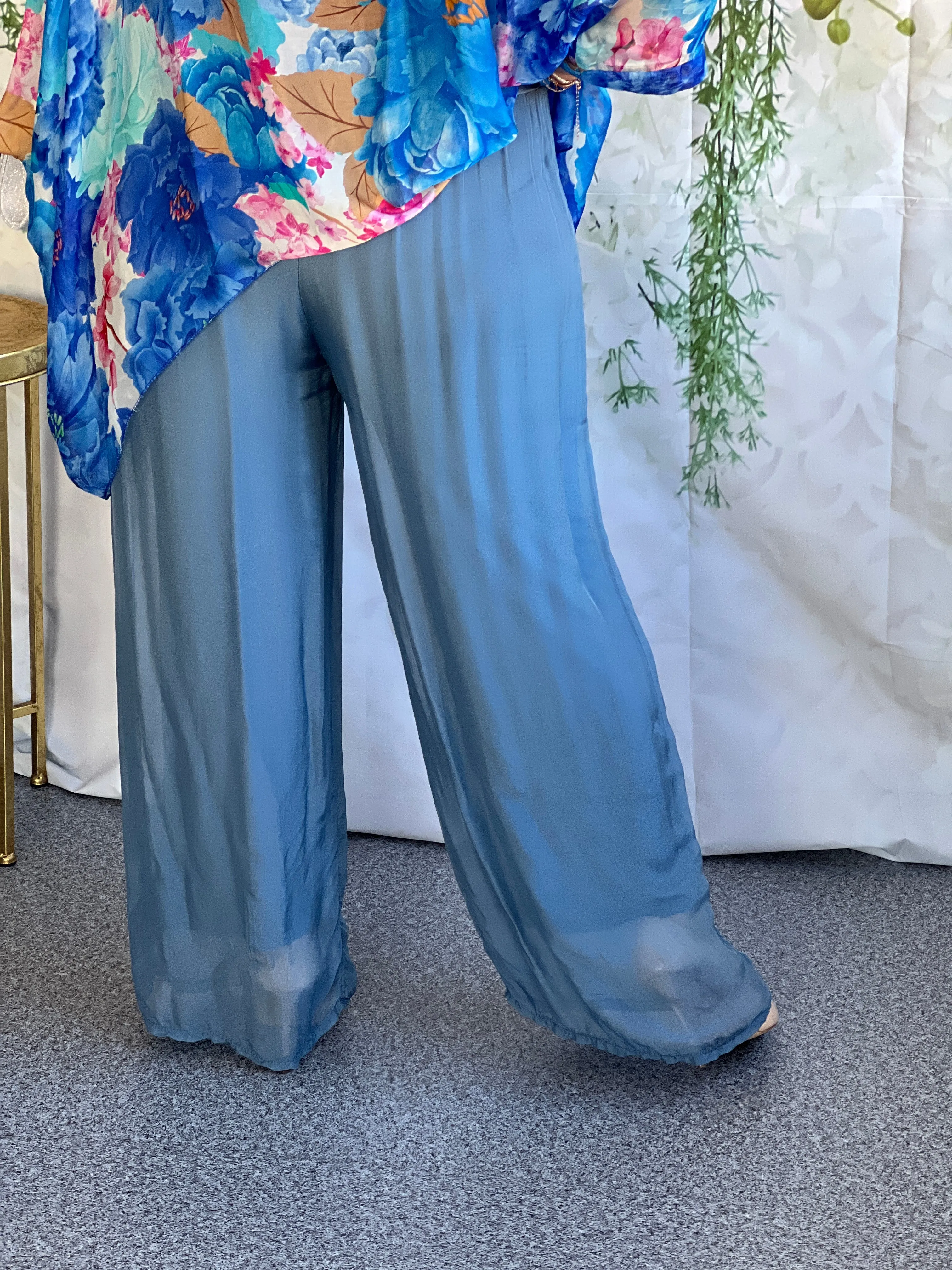 Fort Sky Silk Pants