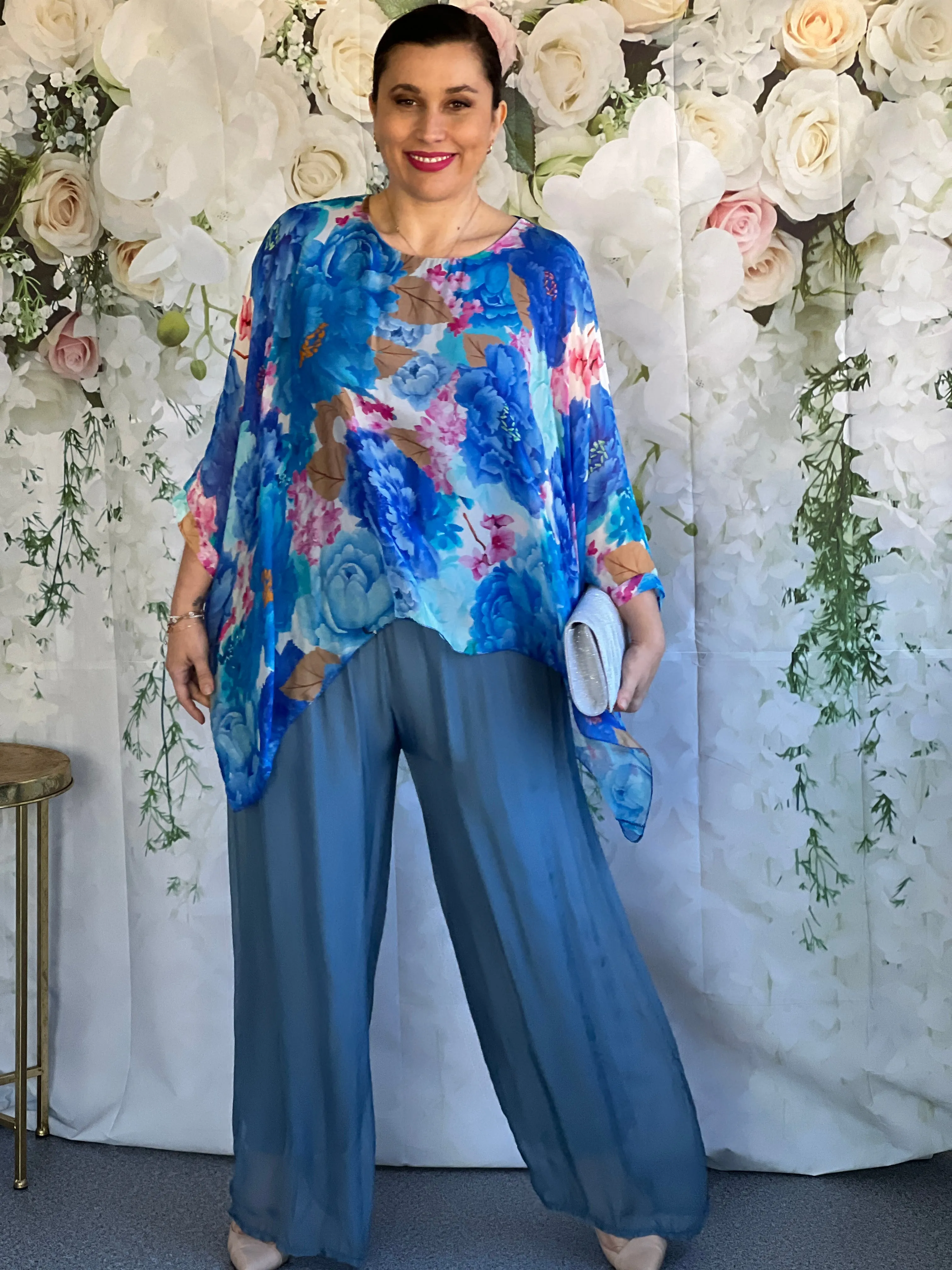 Fort Sky Silk Pants