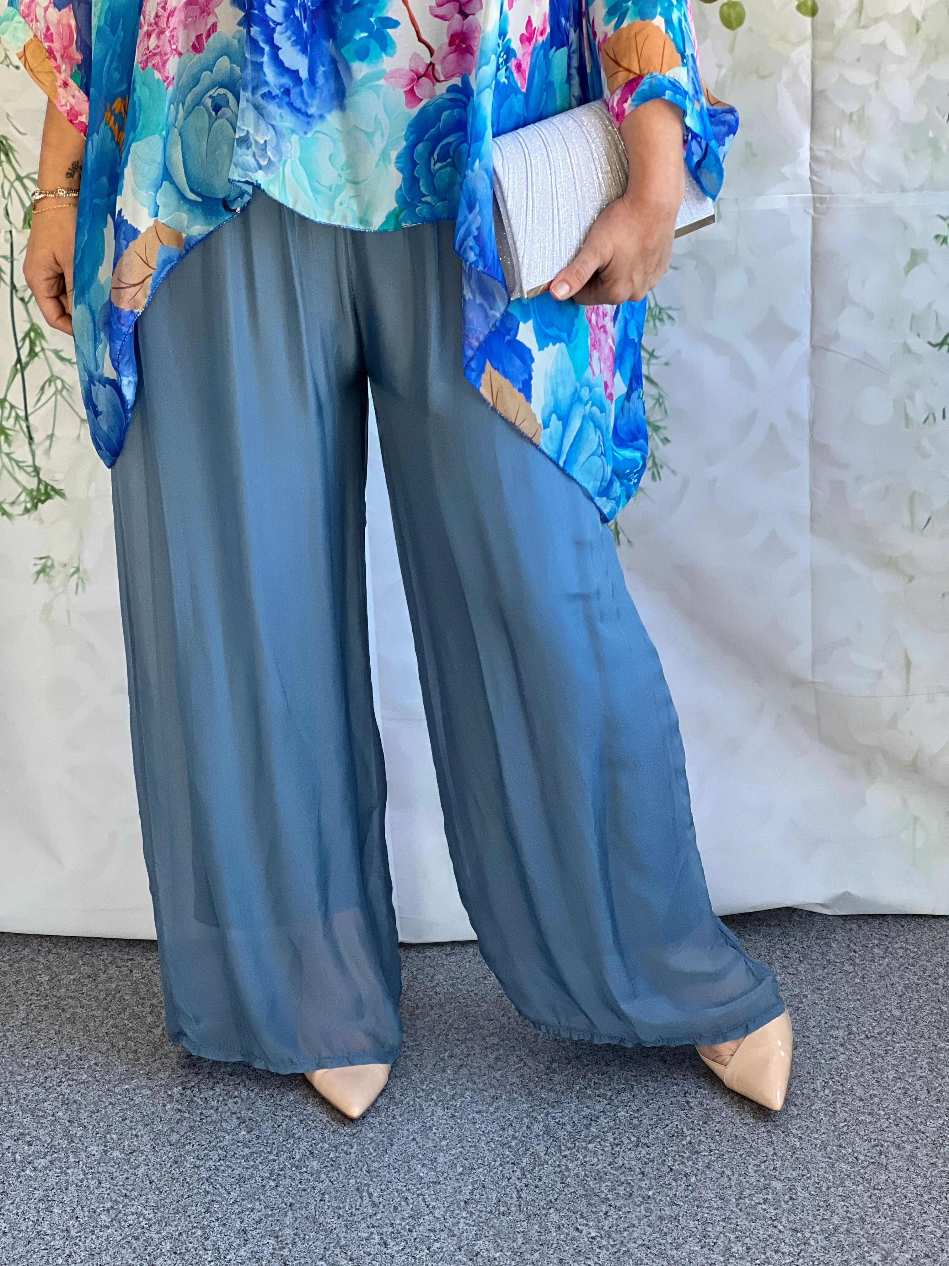 Fort Sky Silk Pants