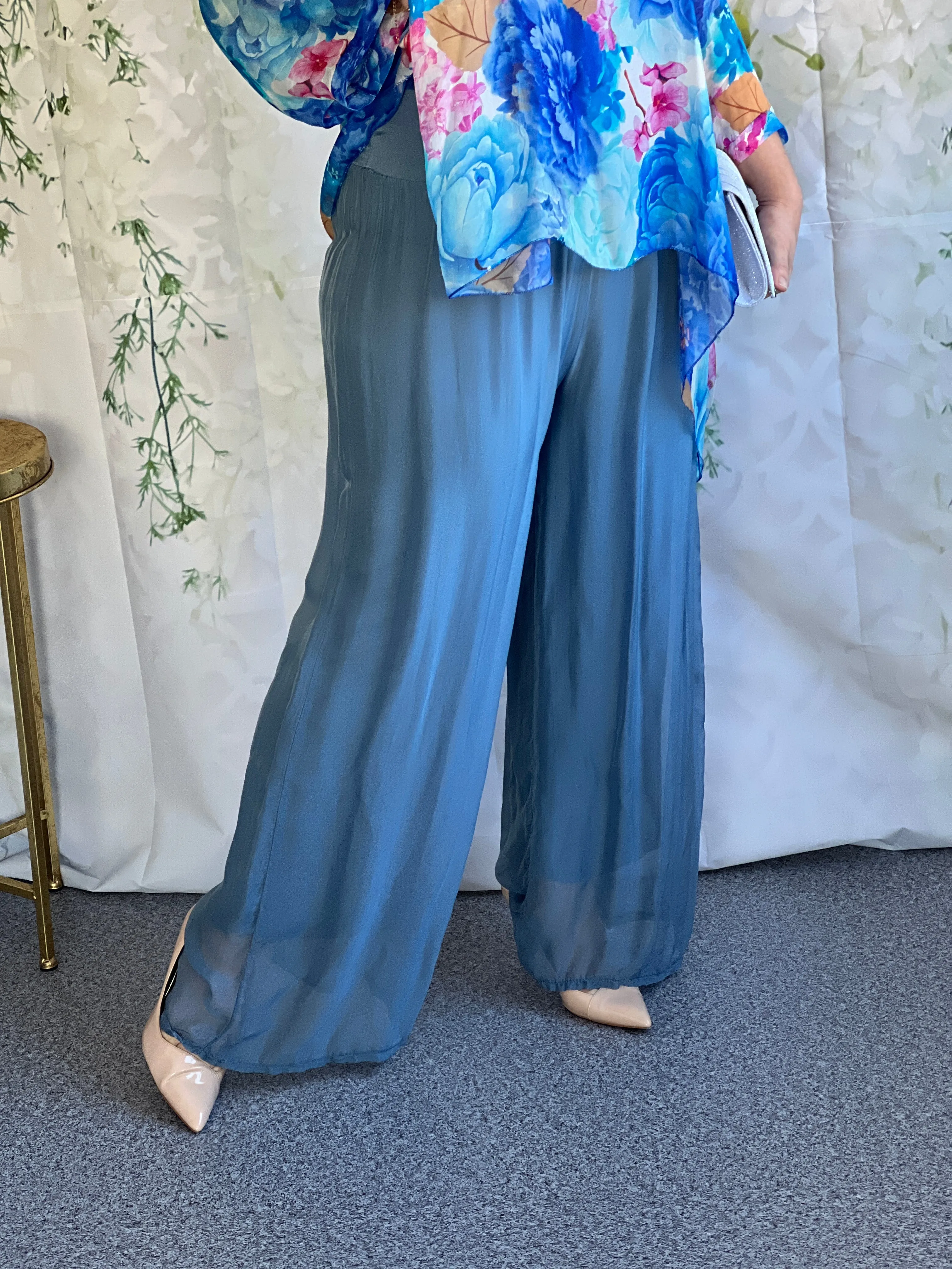 Fort Sky Silk Pants