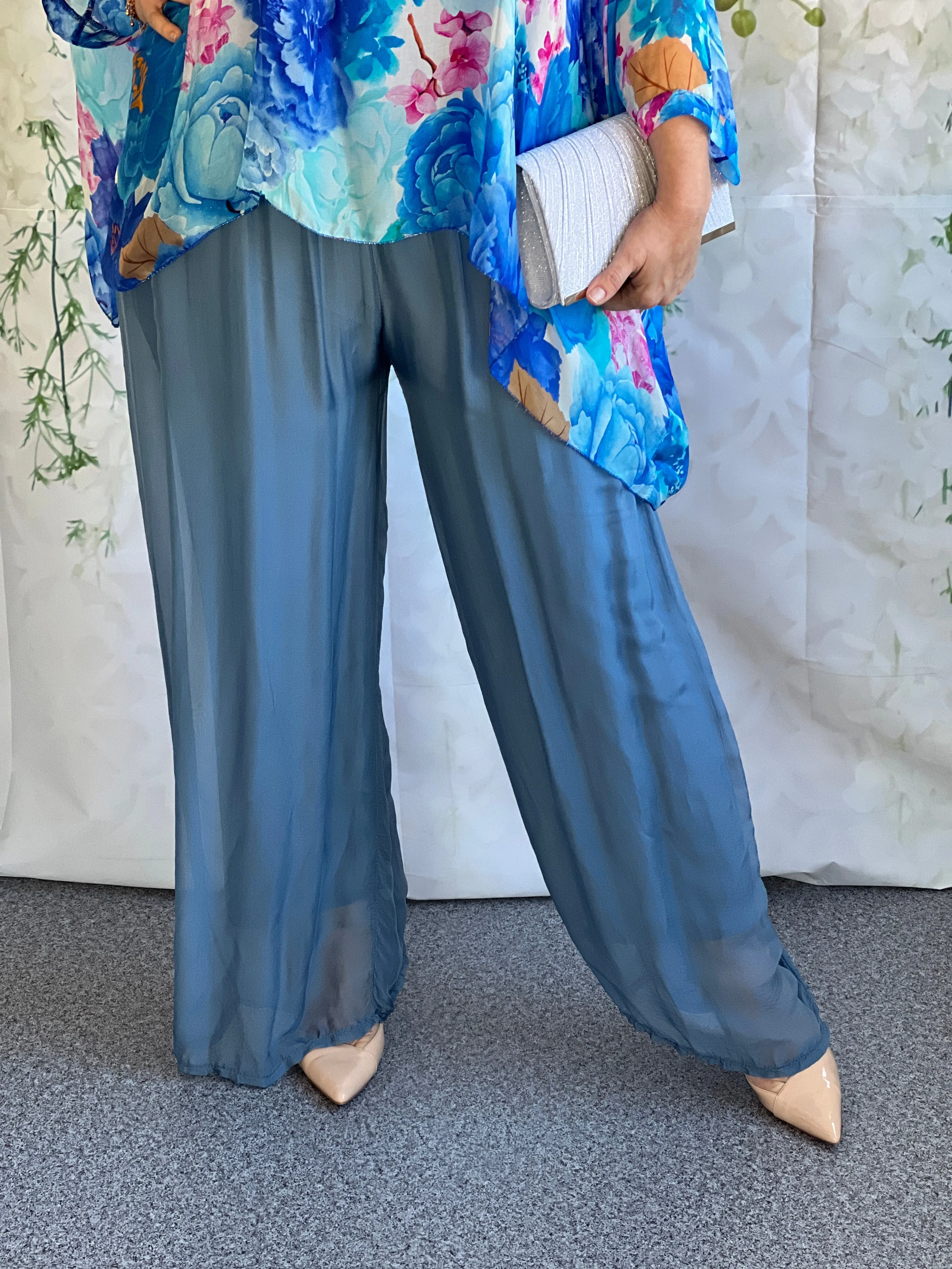 Fort Sky Silk Pants