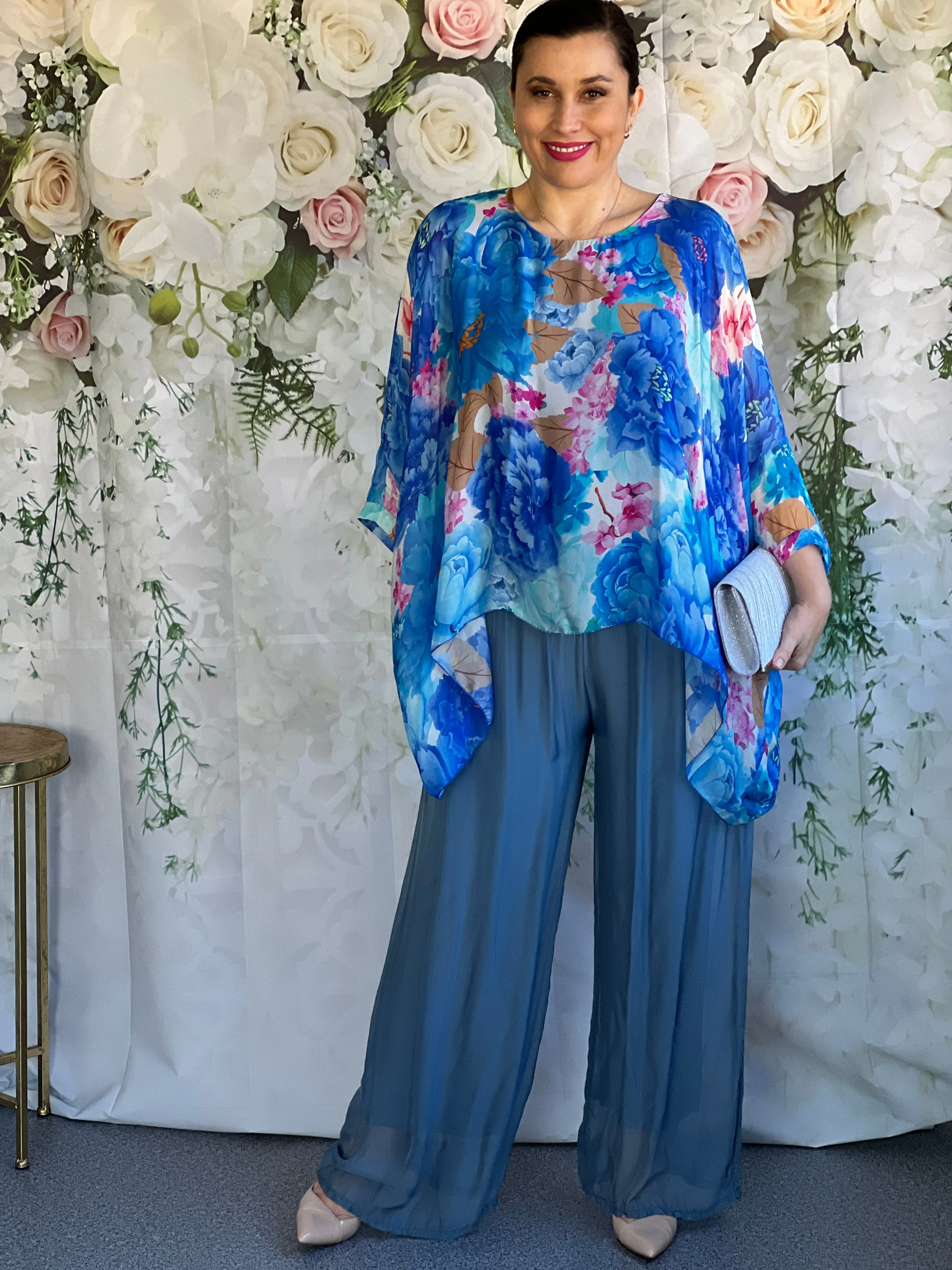 Fort Sky Silk Pants