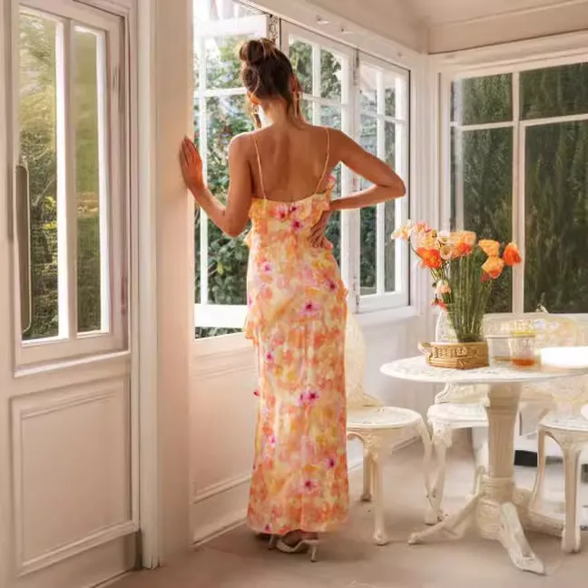 Jezzie Floral Maxi Dress