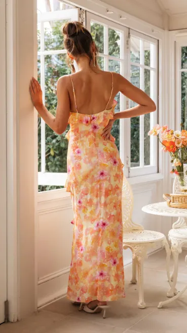 Jezzie Floral Maxi Dress