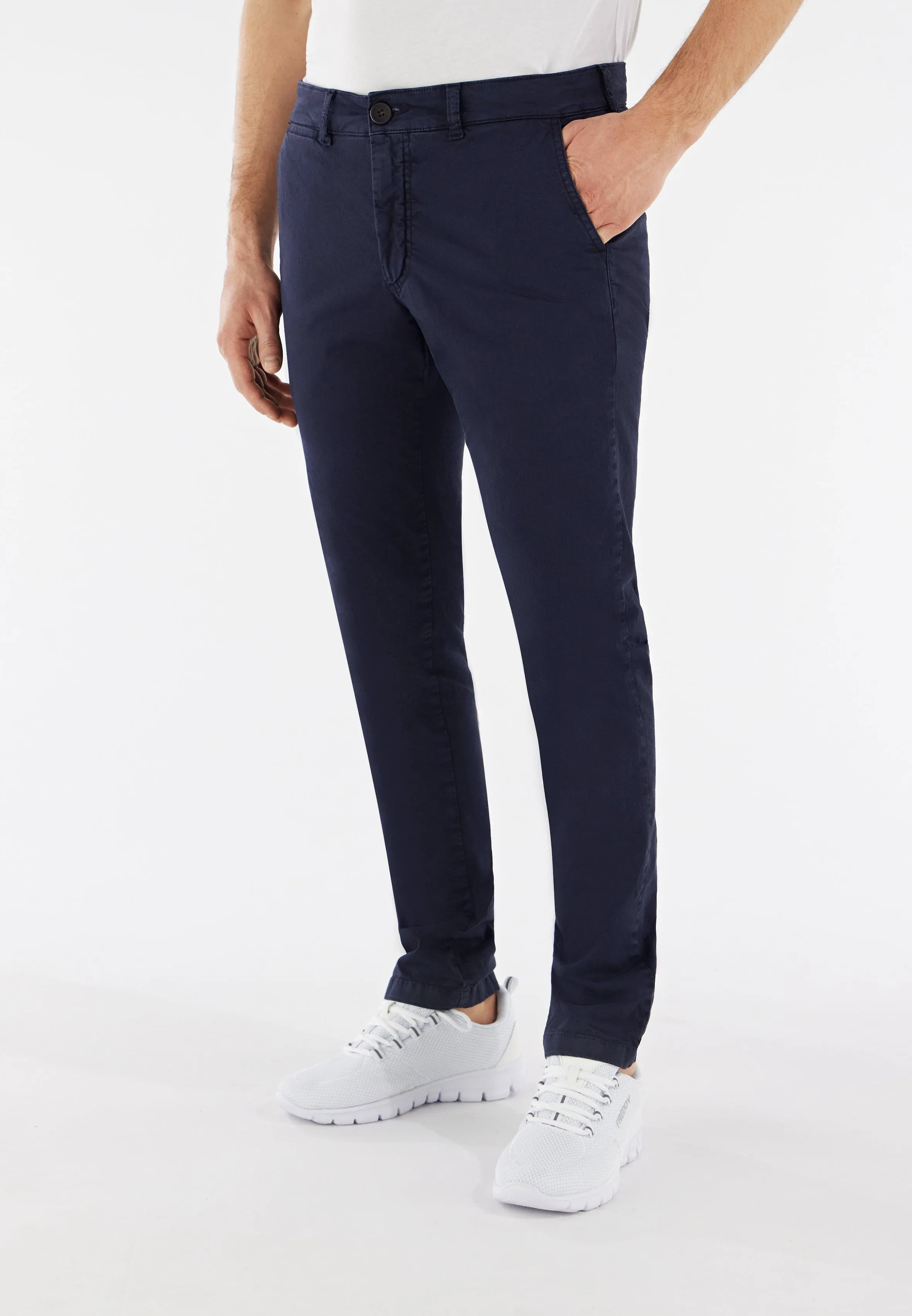 Men's Chino Pants - Navy Blue