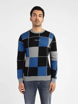 Men's Colorblock Crew Neck Sweater