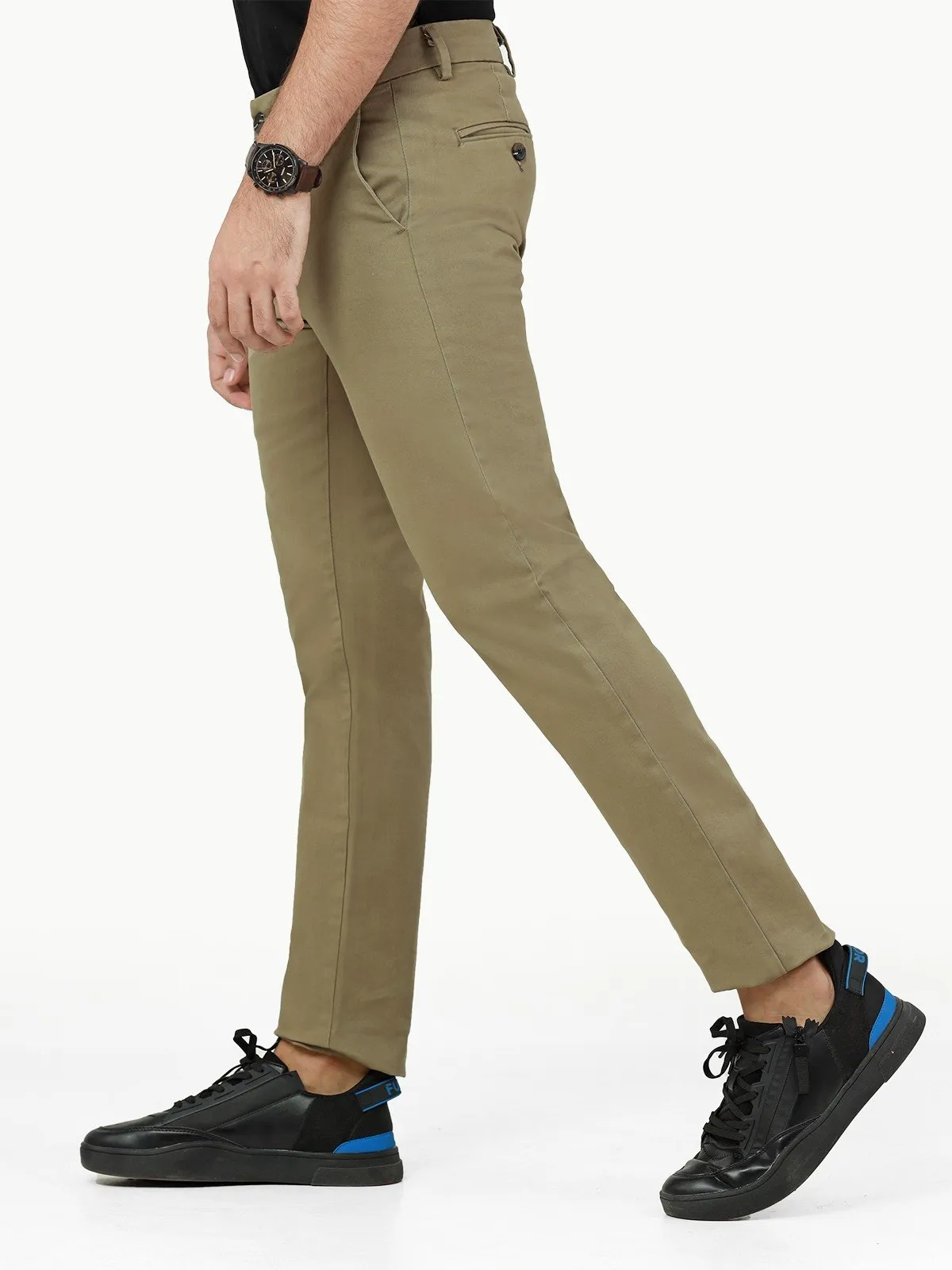 Men's Dark Sage Chino Pant - EMBCP22-013