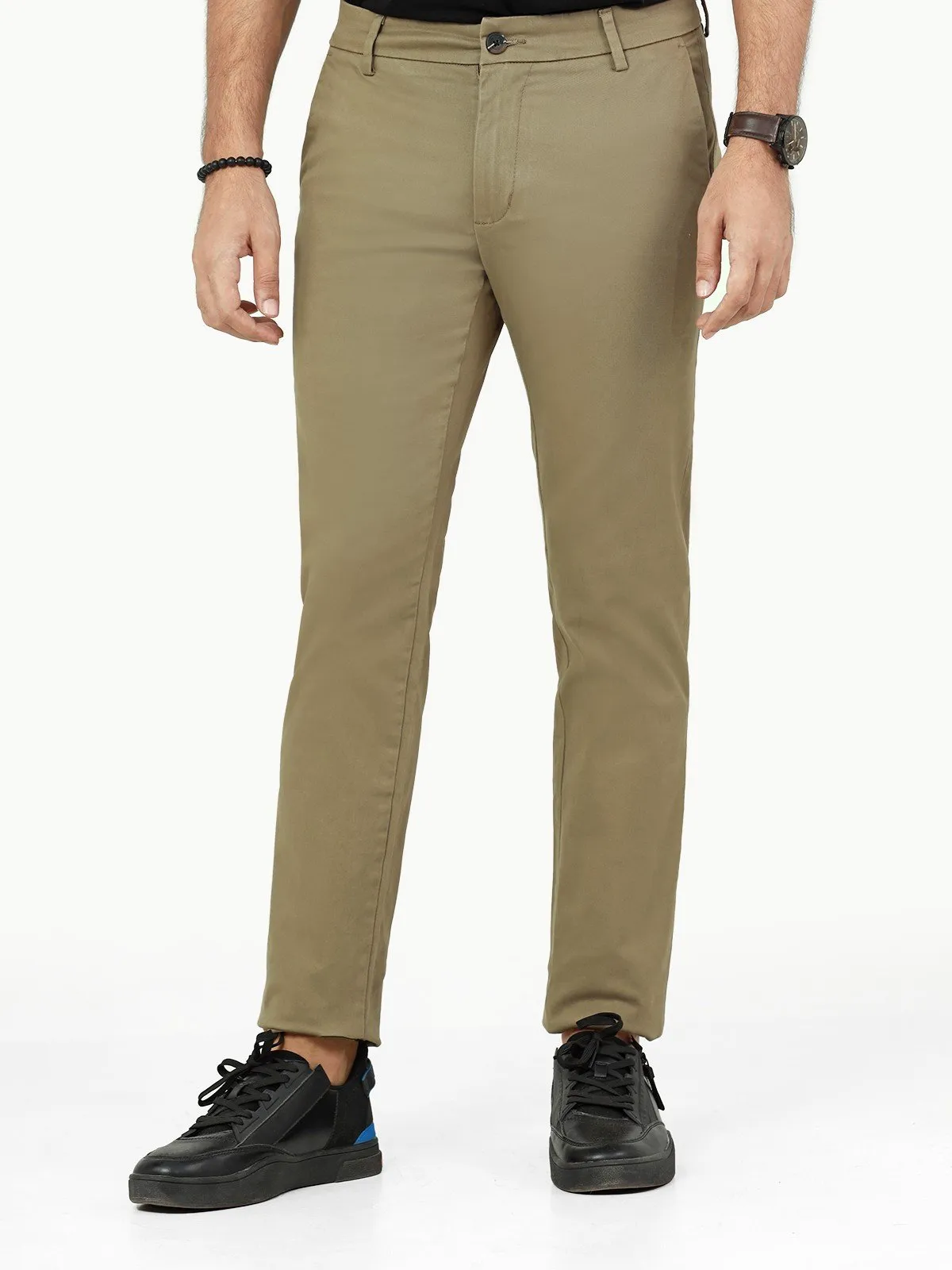 Men's Dark Sage Chino Pant - EMBCP22-013