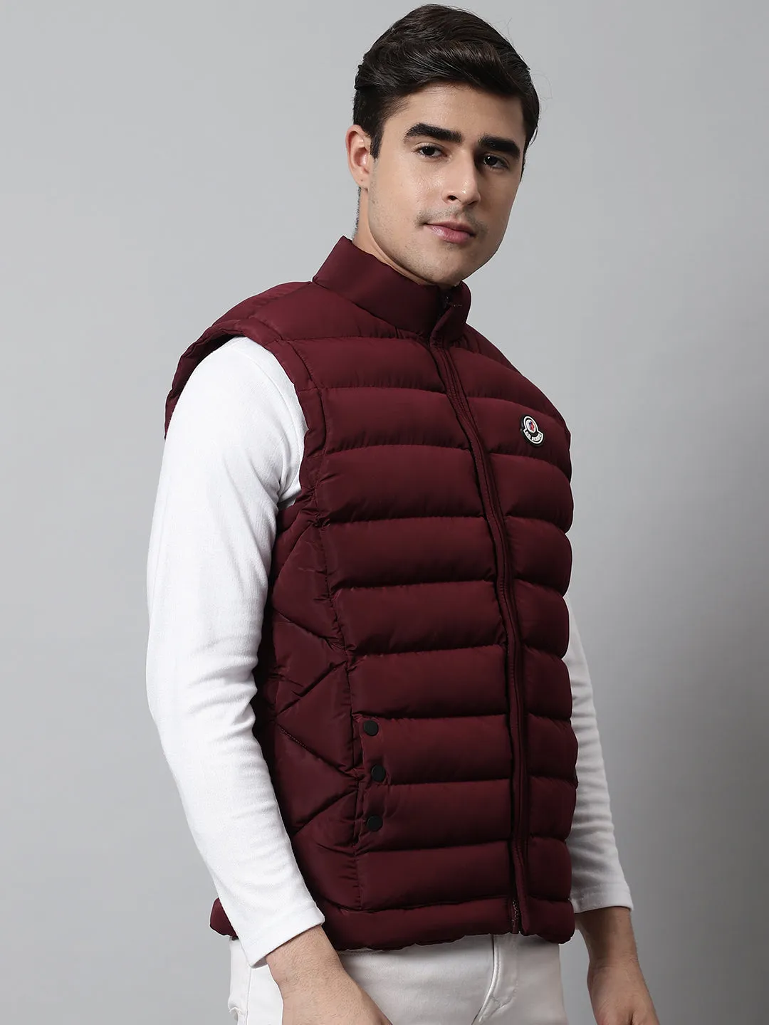 Mens Maroon Jacket