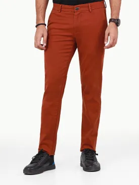 Men's Rust Chino Pant - EMBCP22-016