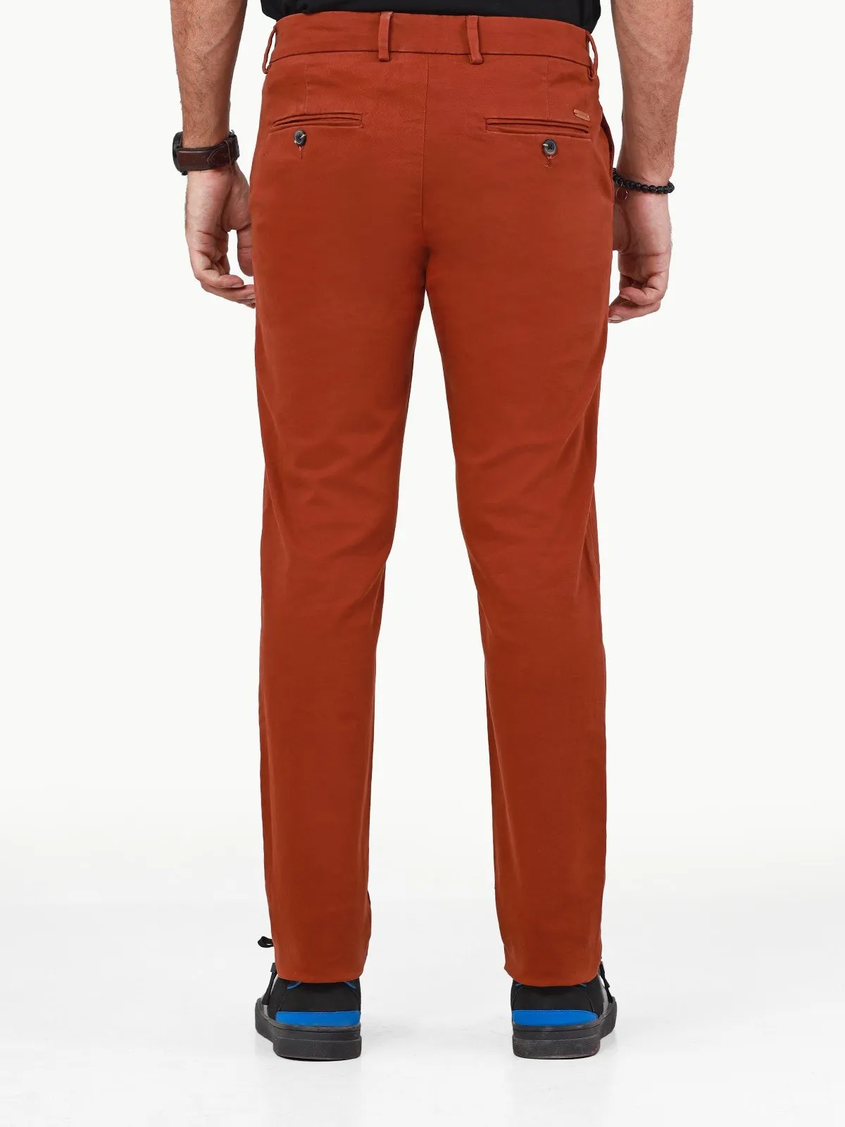 Men's Rust Chino Pant - EMBCP22-016