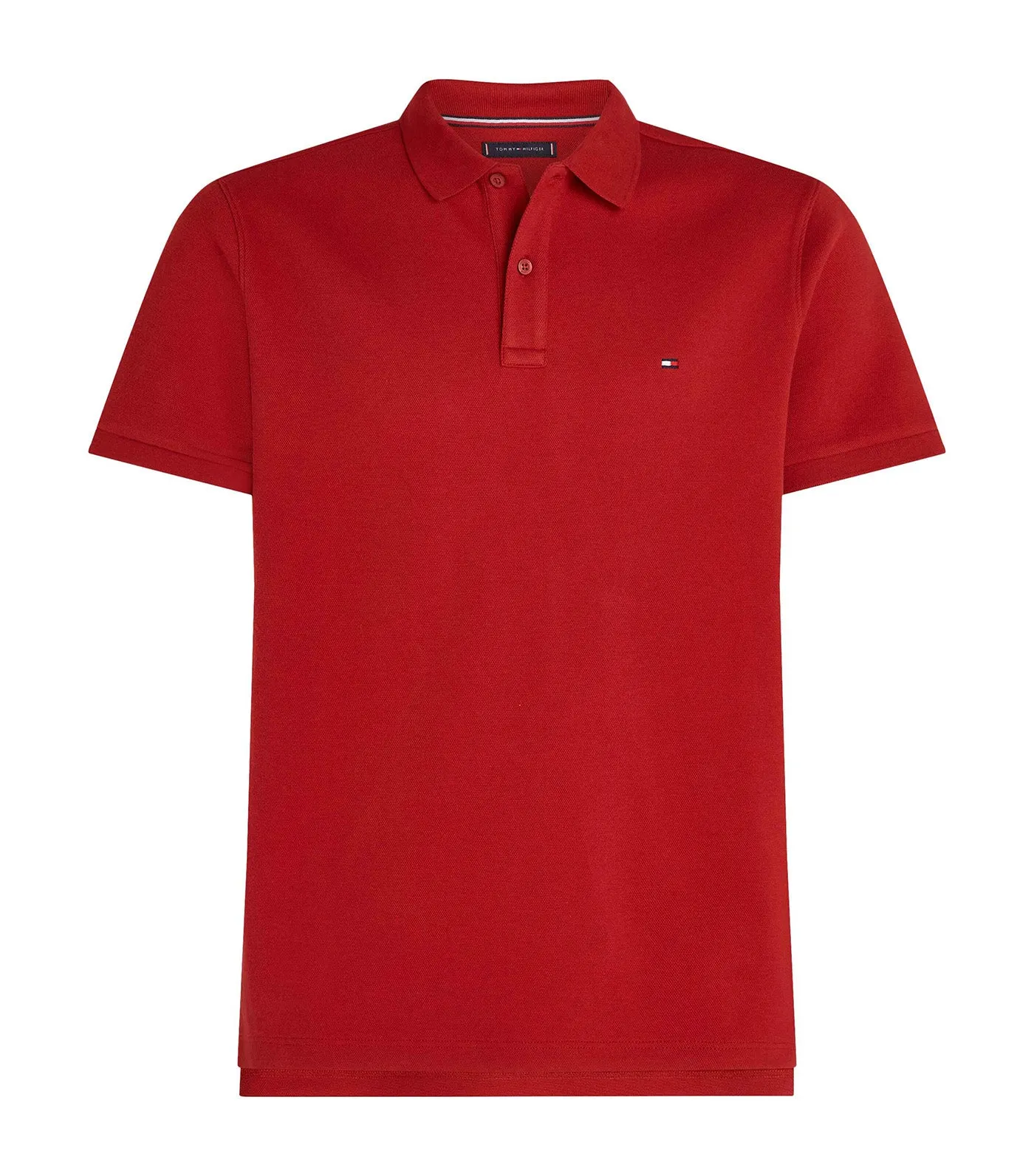 Men's Textured Regular Polo Dark Magma