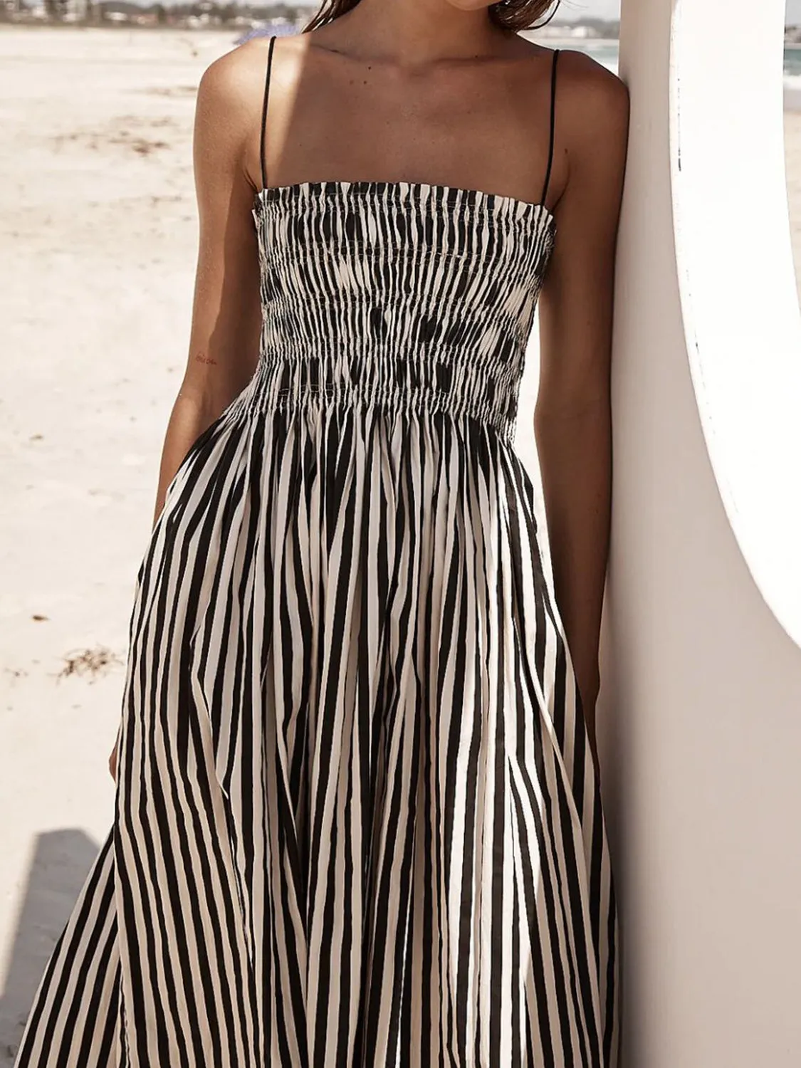 Mimi Striped Maxi Dress