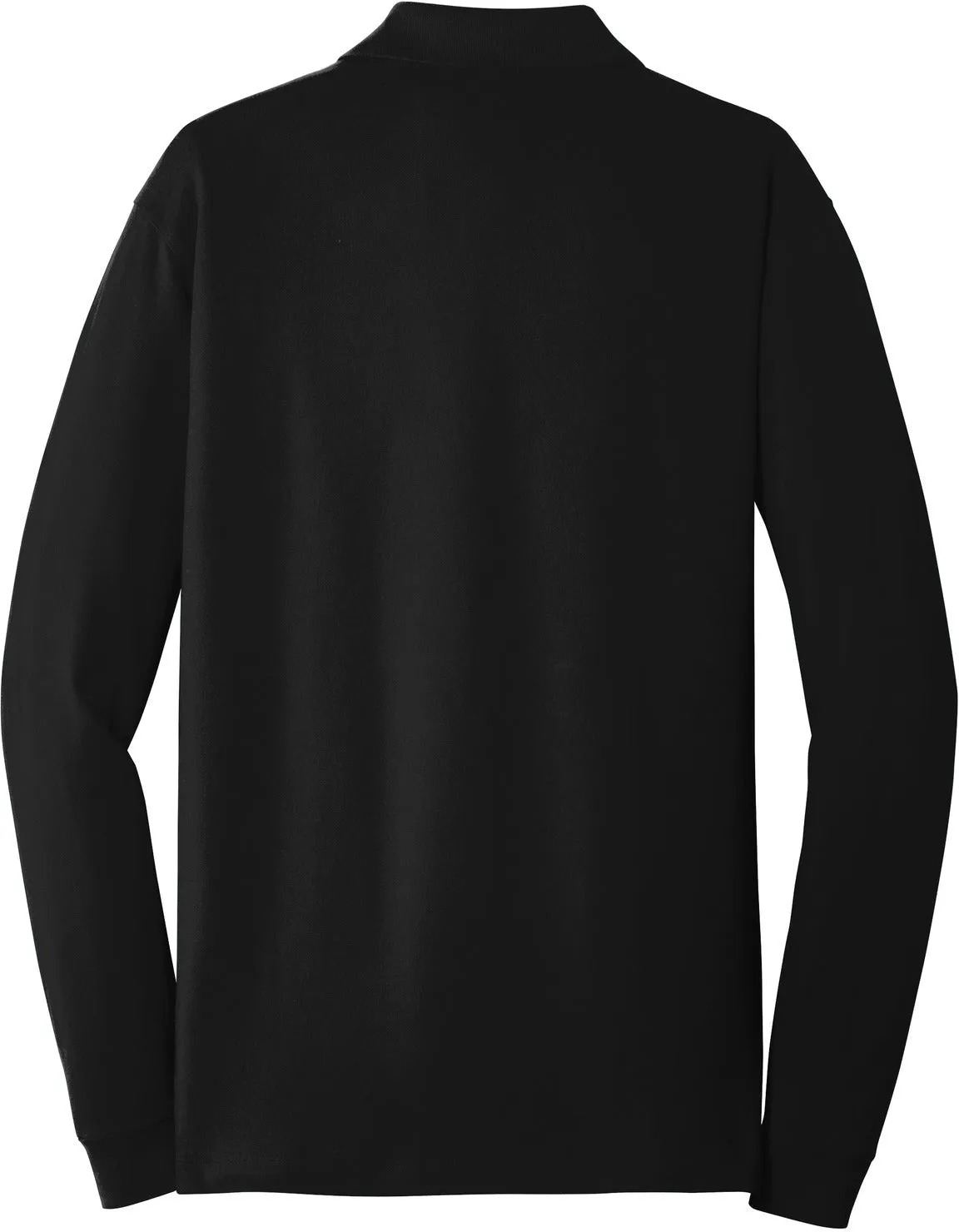 OUTLET-Port Authority EZCotton Long Sleeve Polo