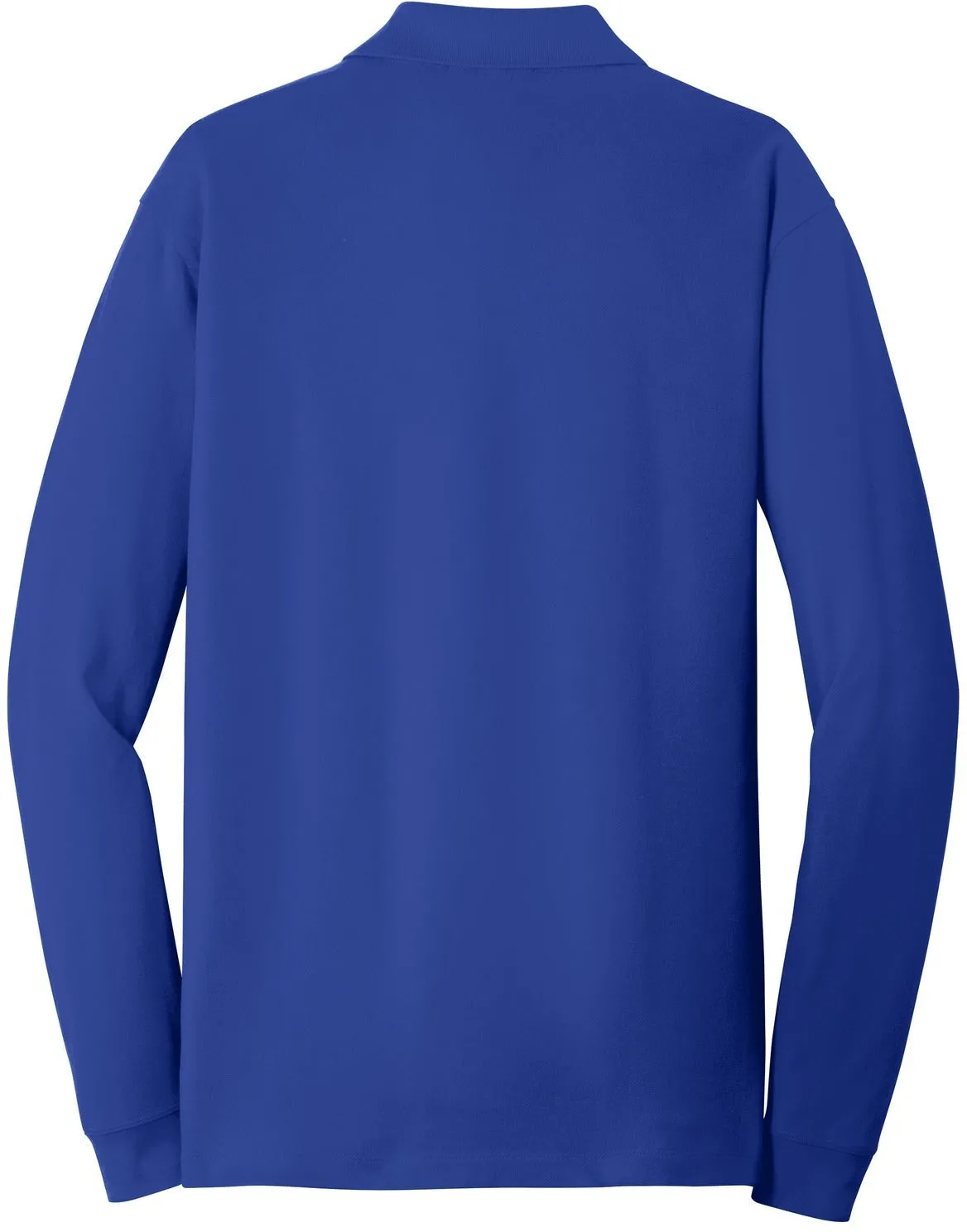 OUTLET-Port Authority EZCotton Long Sleeve Polo