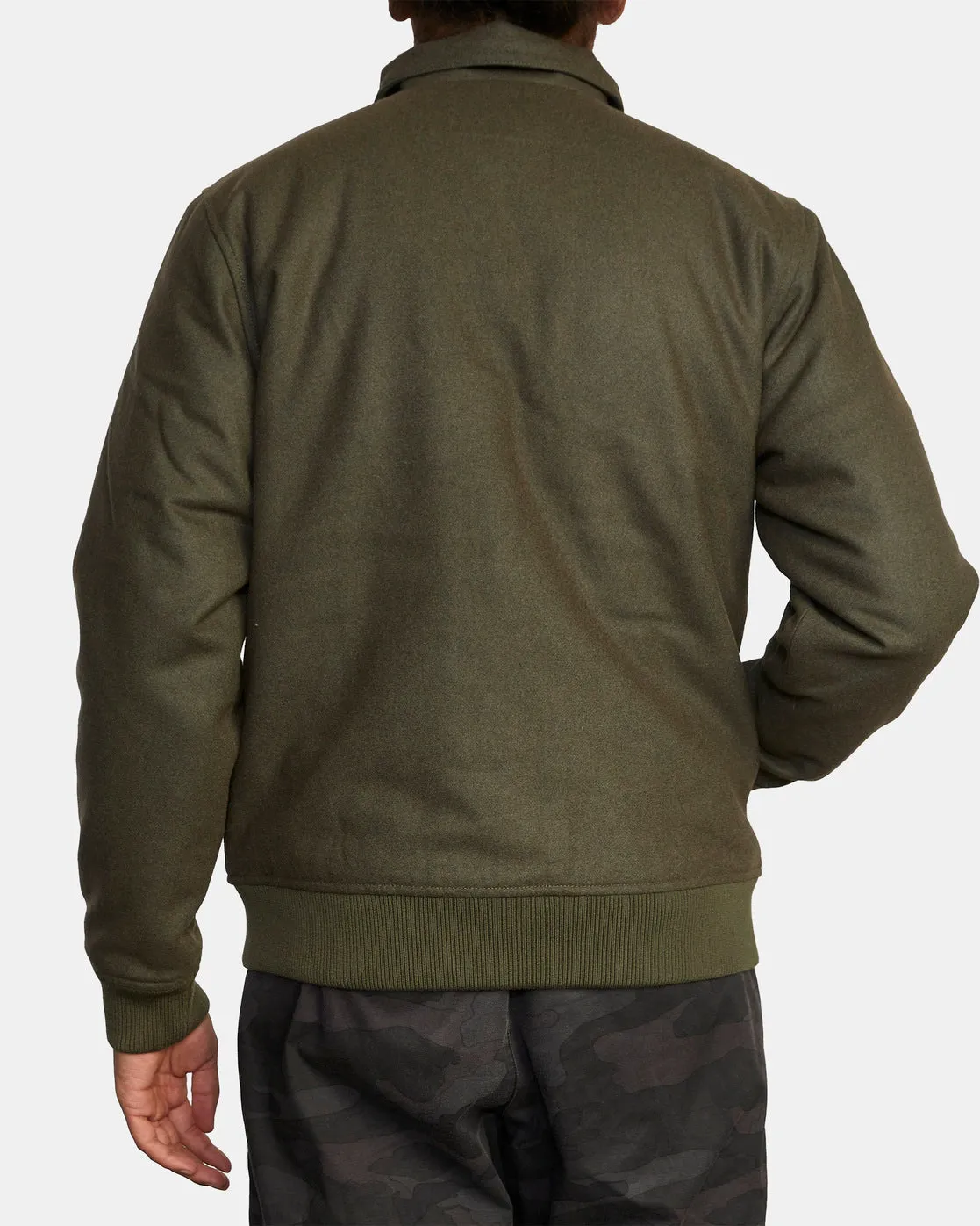 Pisco Zip-Up Jacket - Olive