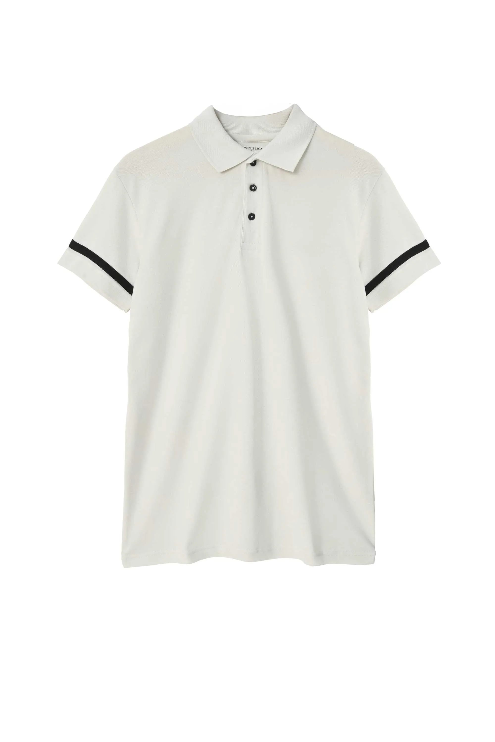 Polo Republica Men's Contrast Trim Polo Shirt