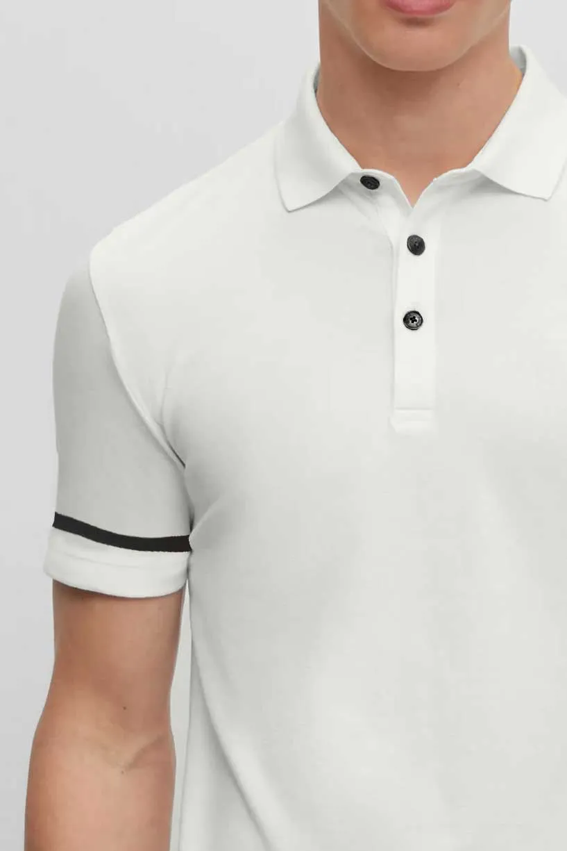 Polo Republica Men's Contrast Trim Polo Shirt