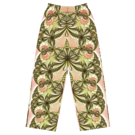 "Wild Lily" Collection - Designer Unisex Wide Leg Pants