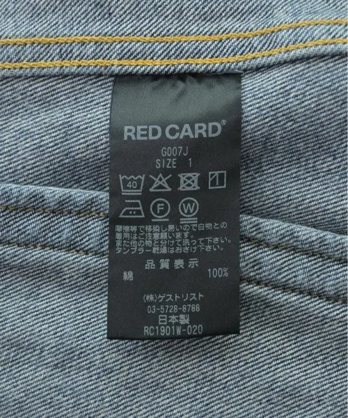 RED CARD Denim jackets