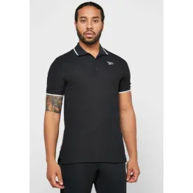 Reebok Essentials Men Training Polo Short Sleeve Black