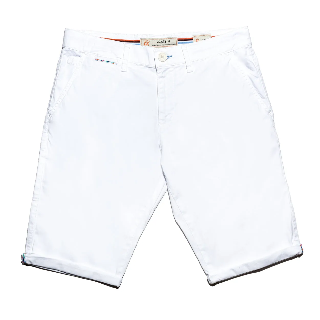 Regalia Chino Shorts - White