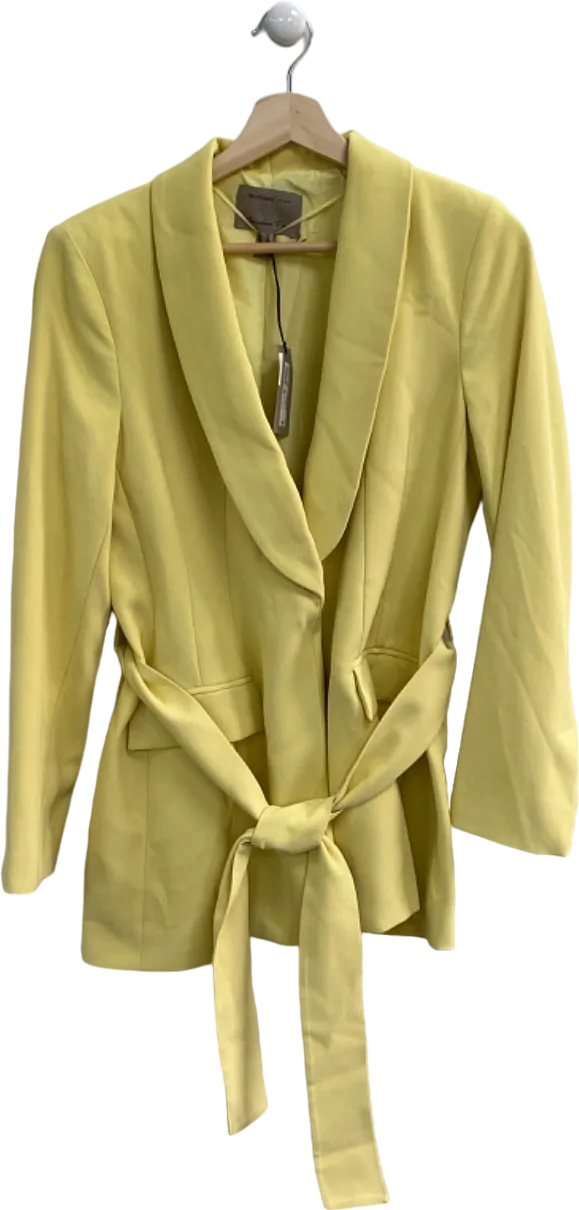 River Island Yellow Light Blazer UK 6