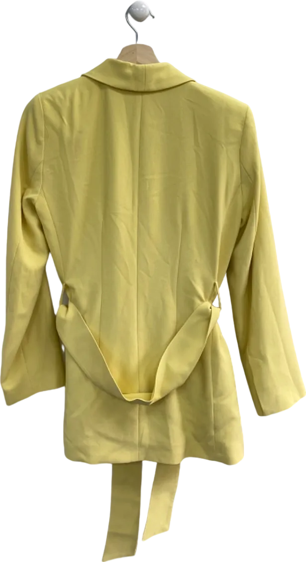 River Island Yellow Light Blazer UK 6