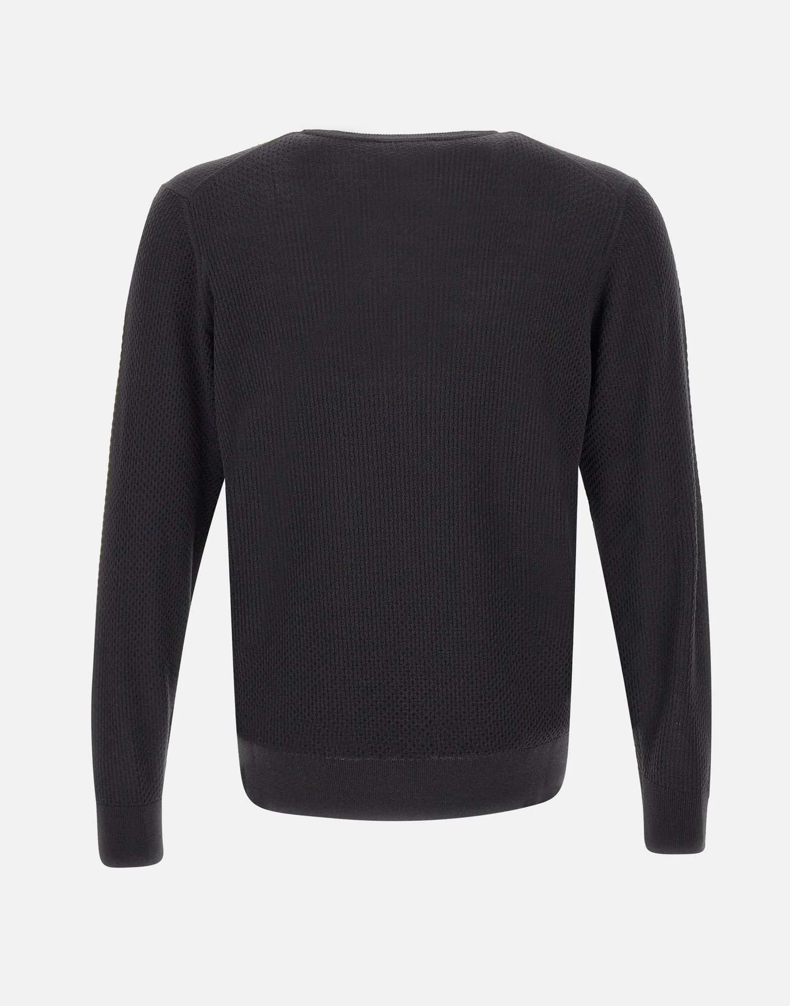 Royal Merino Wool Sweater in Grey