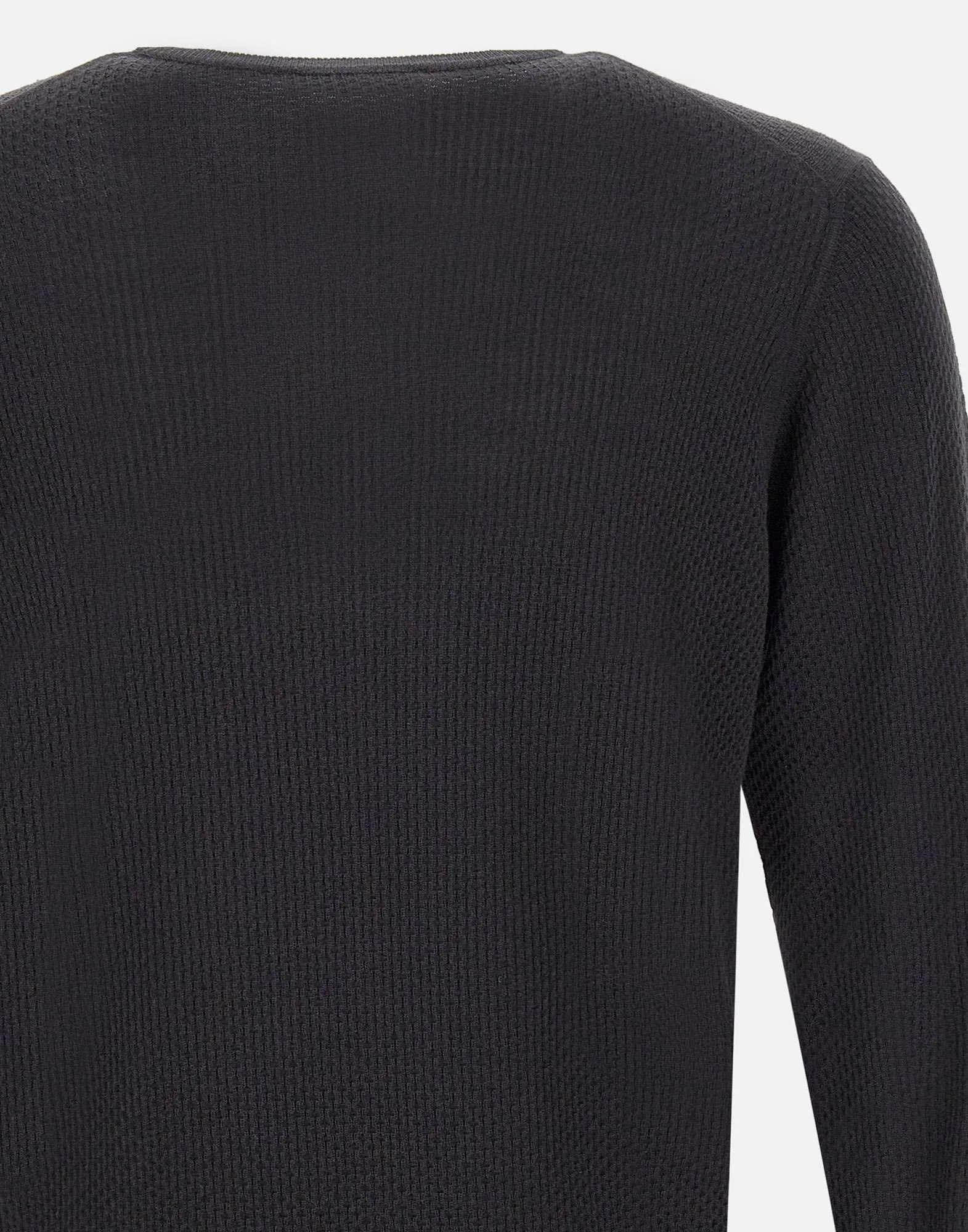 Royal Merino Wool Sweater in Grey