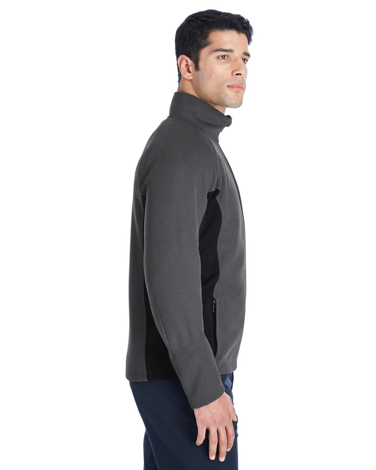 Spyder Constant Full Zip Sweaters, Fleece Polar/ Blk/ Blk